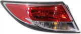 For Mazda 6 Tail Light Assembly 2009 10 11 12 2013 Driver and Passenger Side Pair/Set | Halogen | MA2804108 + MA2805108 | GS3L51160H + GS3L51150J