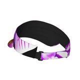 LSZJSGQ Butterfly Seamless Tile Print Sports Sun Visor Hats Fashion Adjustable Novelty Summer Sun Cap Visor Cap for Women Men